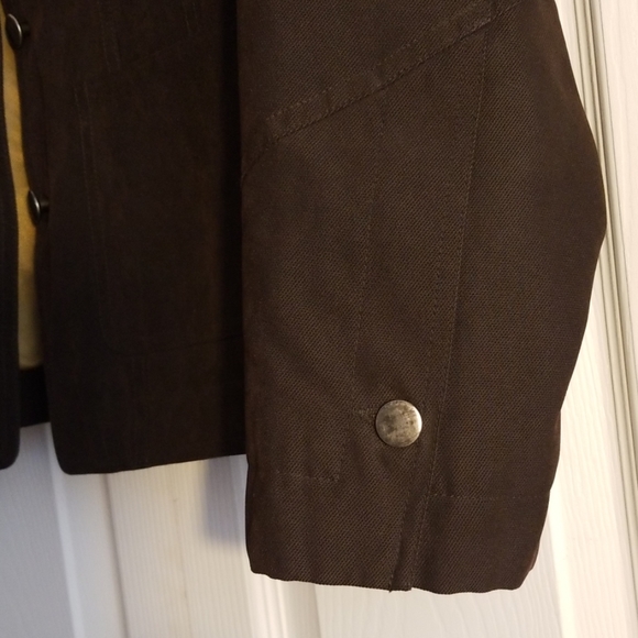 Prague jacket/blazer XL brown. EUC, lined, sturdy. - Picture 3 of 8